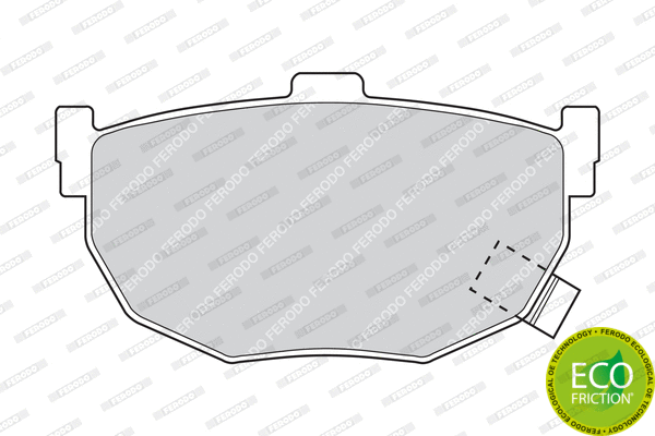 Brake Pad Set, disc brake (FDB638)