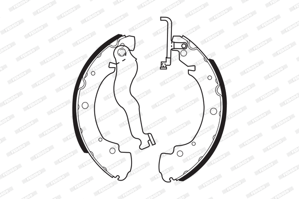 Brake Shoe Set (FSB428)