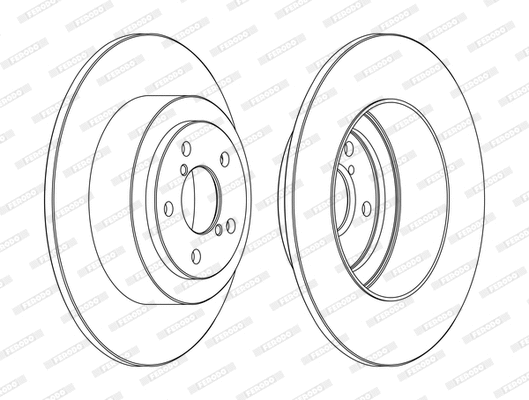Brake Disc (DDF1647C)