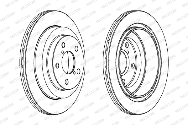 Brake Disc (DDF680)