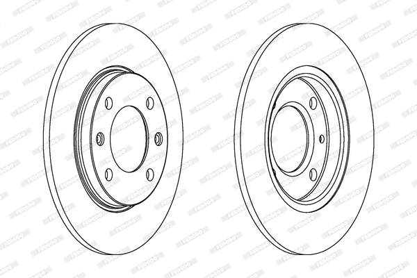 Brake Disc (DDF244)