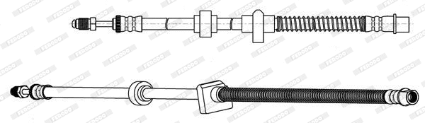 Brake Hose (FHY2725)
