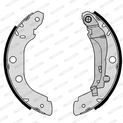Brake Shoe Set (FSB577)