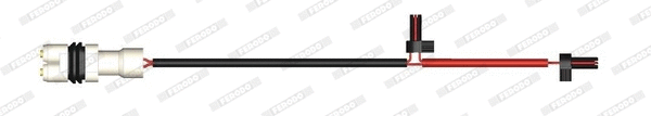 Warning Contact, brake pad wear (FWI420)