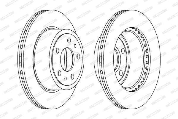 Brake Disc (DDF574)