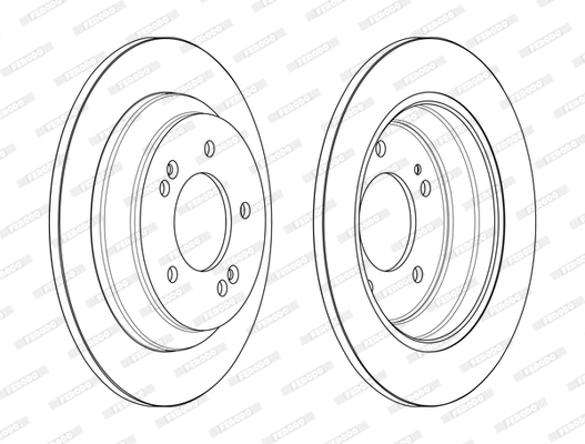 Brake Disc (DDF2608C)