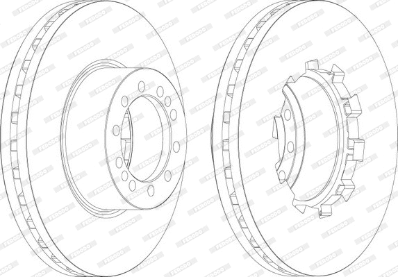 Brake Disc (FCR283A)