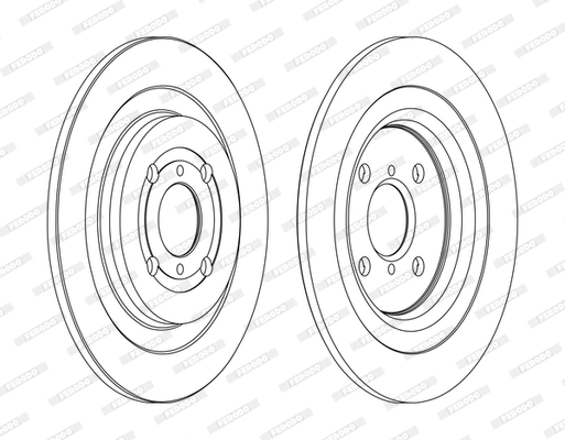 Brake Disc (DDF1588C)