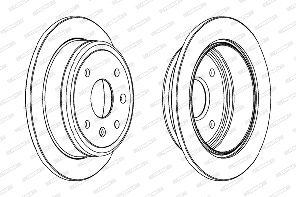 Brake Disc (DDF1606)