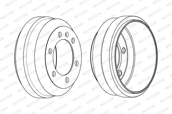 Brake Drum (FDR329009)