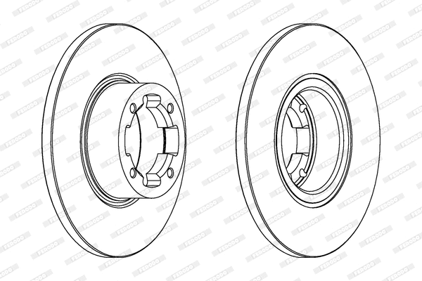 Brake Disc (DDF278)