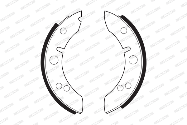 Brake Shoe Set (FSB368)