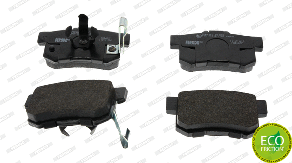Brake Pad Set, disc brake (FDB4227)