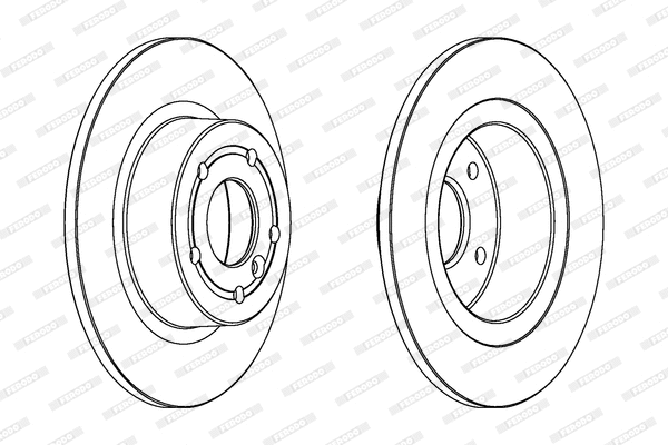 Brake Disc (DDF874)