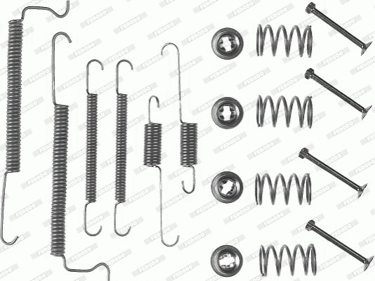 Accessory Kit, brake shoes (FBA110)