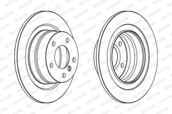 Brake Disc (DDF1230)