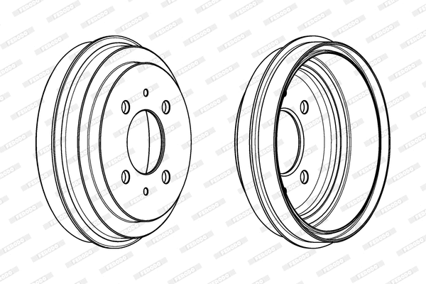 Brake Drum (FDR329281)