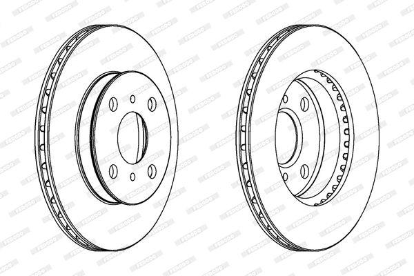 Brake Disc (DDF1094)