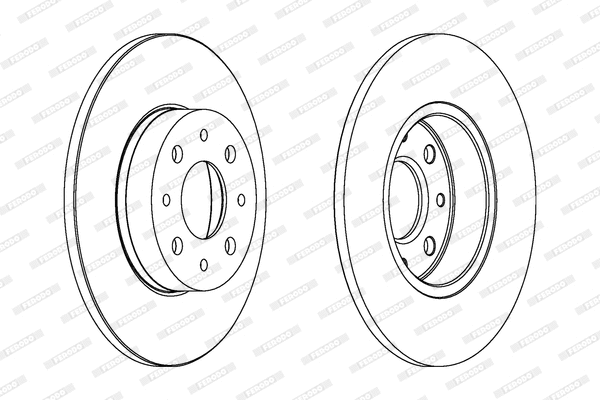 Brake Disc (DDF1741)