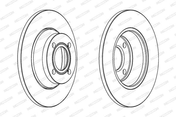 Brake Disc (DDF518)