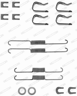 Accessory Kit, brake shoes (FBA6)