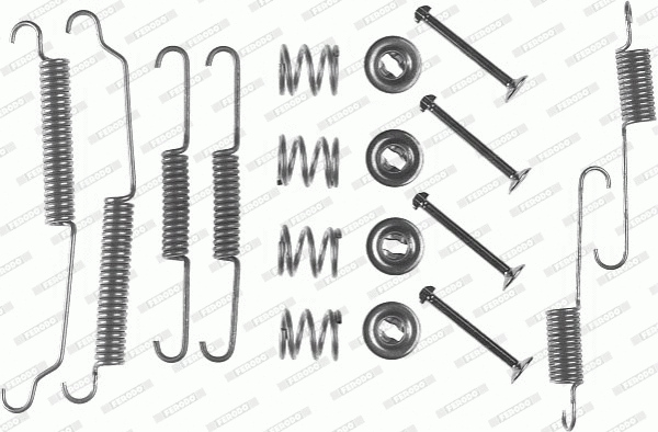 Accessory Kit, brake shoes (FBA70)
