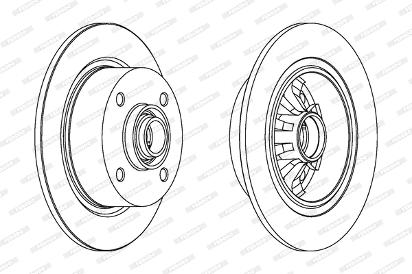 Brake Disc (DDF043)