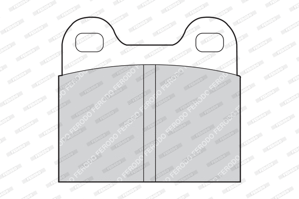 Brake Pad Set, disc brake (FDB3)
