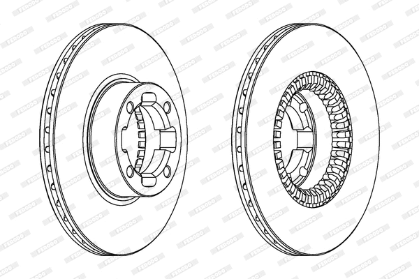 Brake Disc (DDF341)