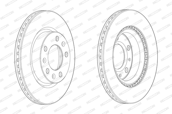Brake Disc (DDF2413C)