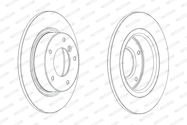 Brake Disc (DDF2123C)