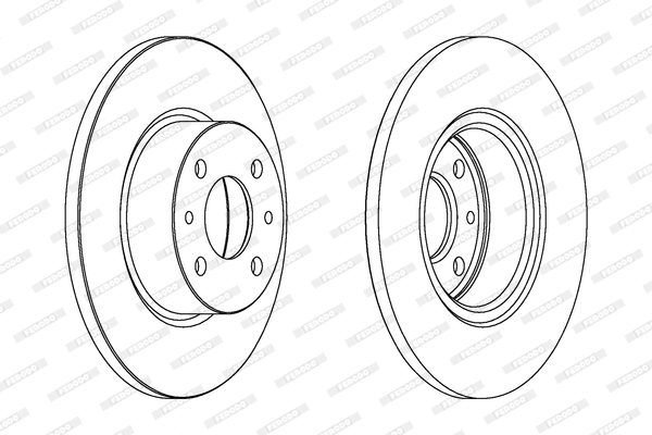 Brake Disc (DDF068)