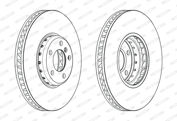 Brake Disc (DDF2043LVC-1)