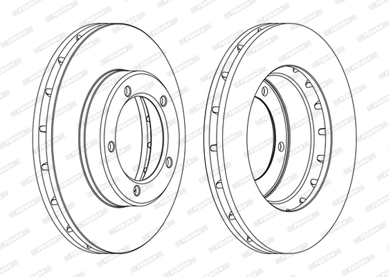 Brake Disc (DDF1211C-D)