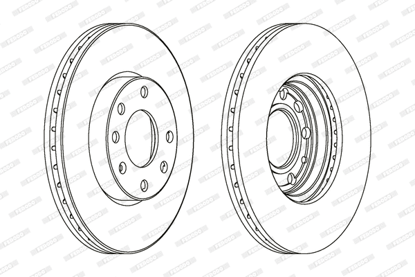 Brake Disc (DDF1041)