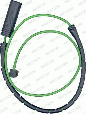 Warning Contact, brake pad wear (FWI239)