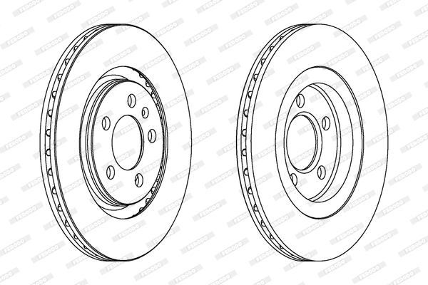Brake Disc (DDF332)