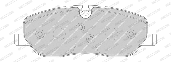 Brake Pad Set, disc brake (FDB1615-D)