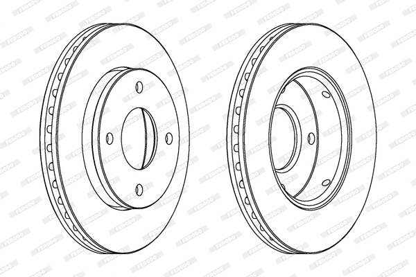 Brake Disc (DDF1621)