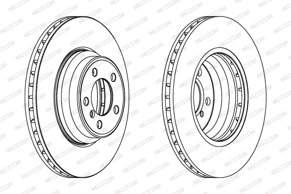 Brake Disc (DDF1245C-1)
