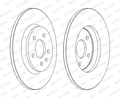 Brake Disc (DDF1666C-D)