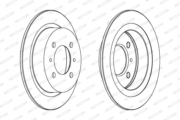 Brake Disc (DDF790)