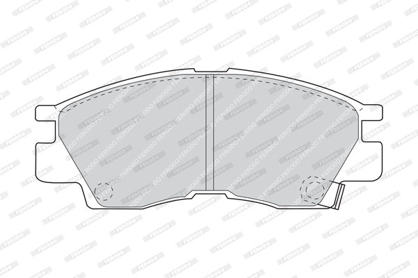 Brake Pad Set, disc brake (FDB936)