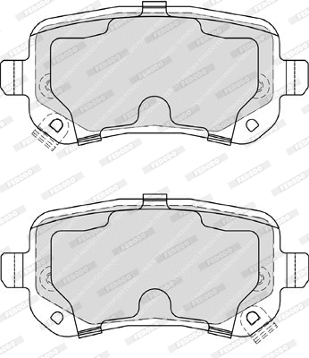 Brake Pad Set, disc brake (FDB4196)