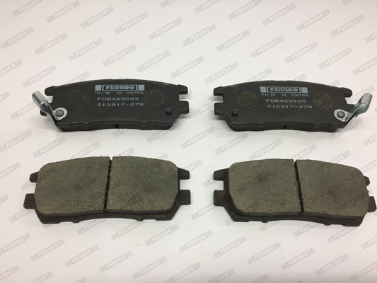 Brake Pad Set, disc brake (FDB4690QS)