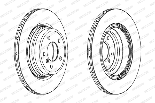 Brake Disc (DDF1550C-1)