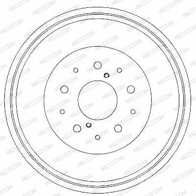 Brake Drum (FDR329311)