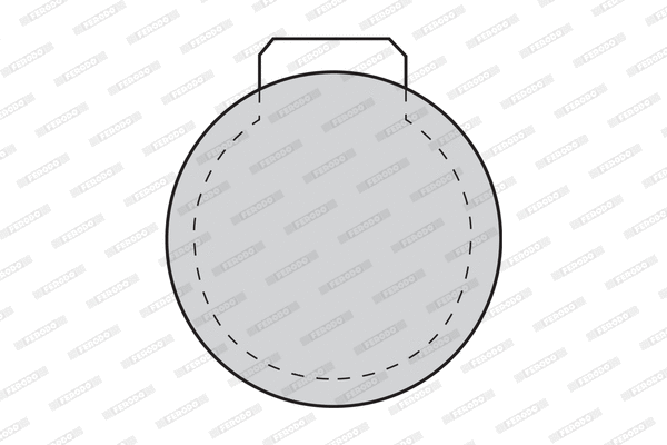 Brake Pad Set, disc brake (FDB100)