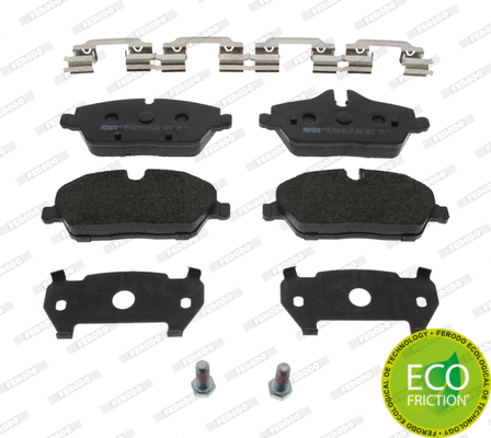 Brake Pad Set, disc brake (FDB1974)