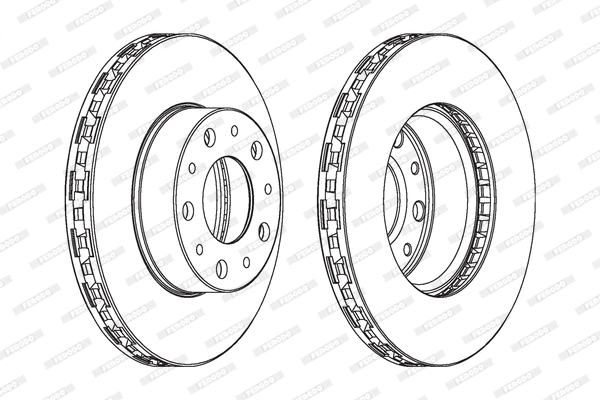 Brake Disc (DDF1566)